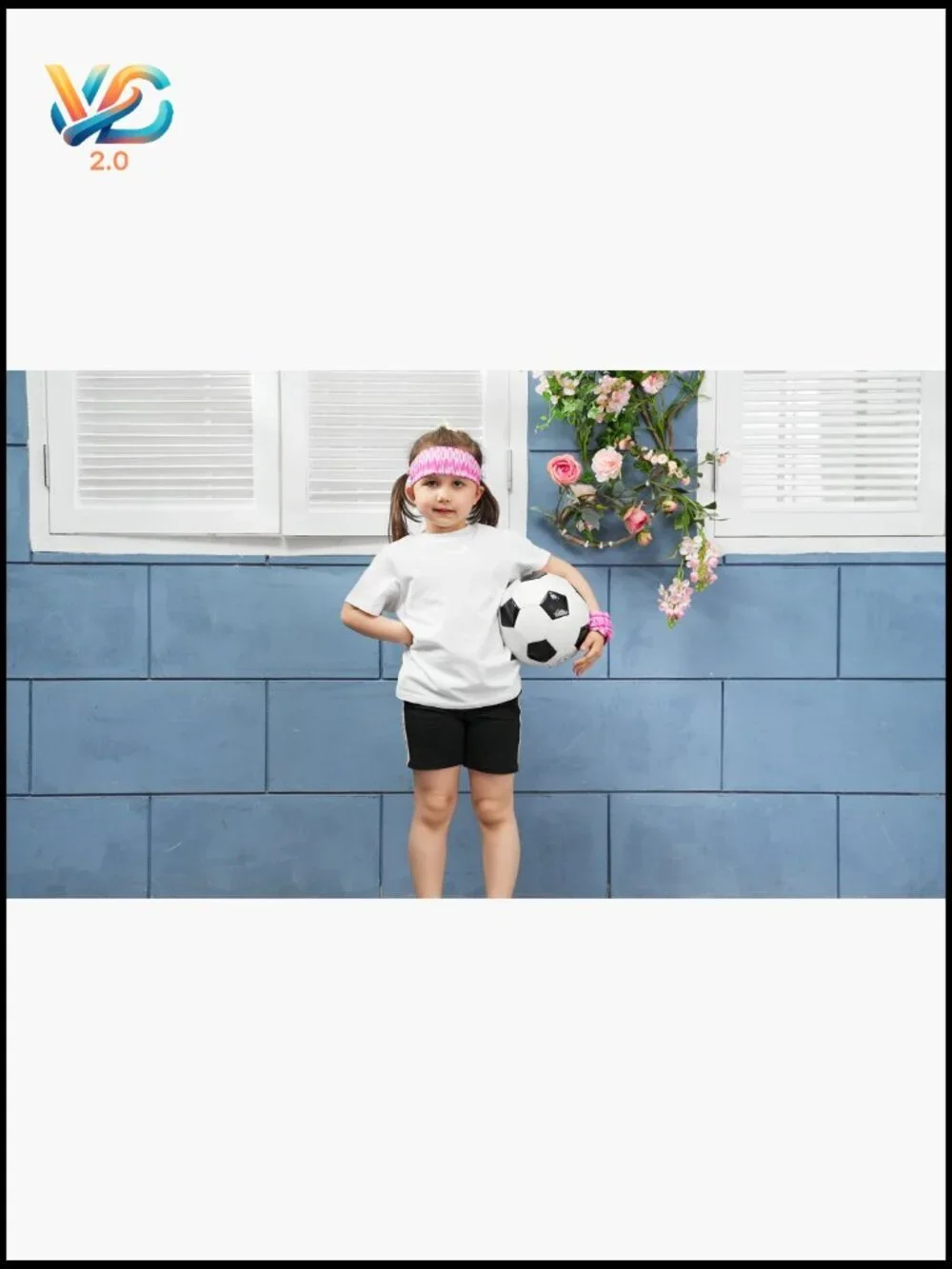6-Pack Kids Athletic Sweatbands Tie Dye Elastic Wicking Headbands Sports